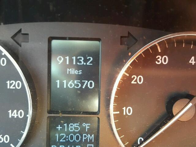 WDBRF40J85F708604 - 2005 MERCEDES-BENZ C 230K SPO BLACK photo 8