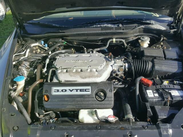 1HGCM66596A003104 - 2006 HONDA ACCORD EX GRAY photo 7