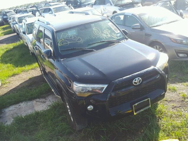 JTEZU5JR3G5116033 - 2016 TOYOTA 4RUNNER SR BLACK photo 1