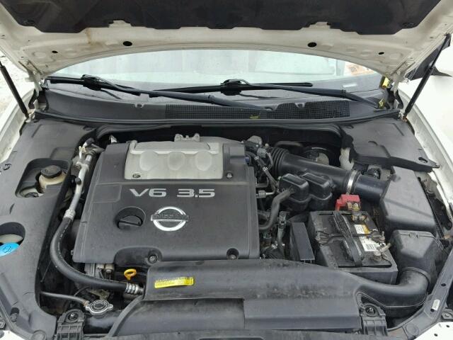 1N4BA41E37C835547 - 2007 NISSAN MAXIMA SE WHITE photo 7