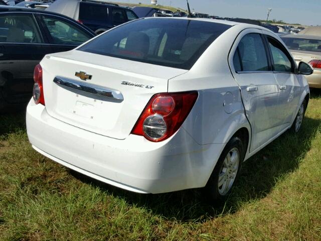 1G1JC5SH5E4217712 - 2014 CHEVROLET SONIC LT 白色 照片 4