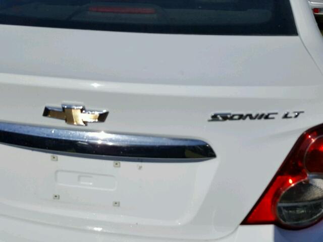 1G1JC5SH5E4217712 - 2014 CHEVROLET SONIC LT 白色 照片 9