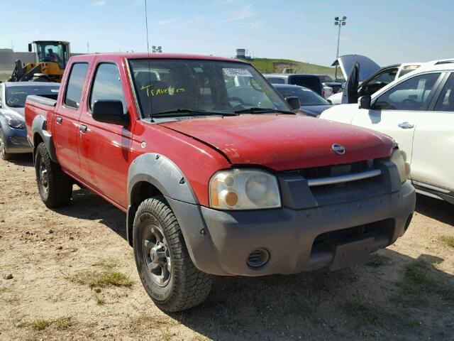 1N6ED27TX3C410553 - 2003 NISSAN FRONTIER RED photo 1