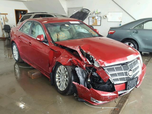 1G6DM5EV7A0130918 - 2010 CADILLAC CTS PERFOR Czerwony zdjęcie 1