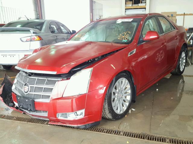 1G6DM5EV7A0130918 - 2010 CADILLAC CTS PERFOR RED photo 2