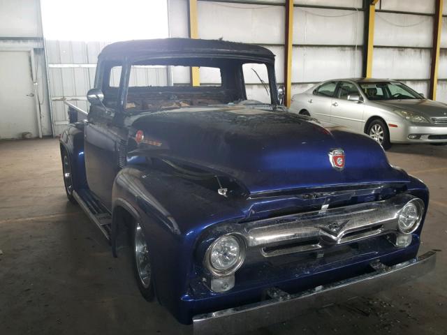 F25D6G17230 - 1956 FORD PICKUP BLUE photo 1