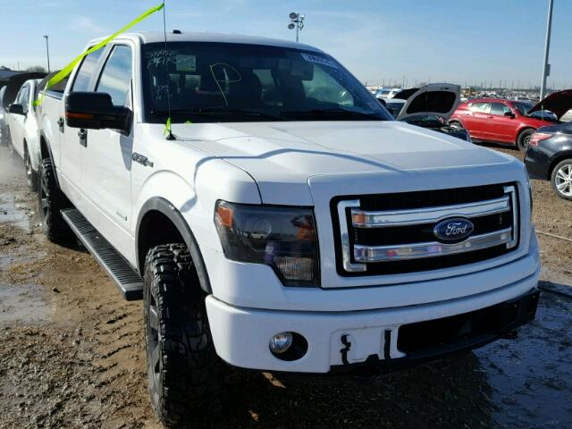 1FTFW1ET7DKD95161 - 2013 FORD F150 WHITE photo 1