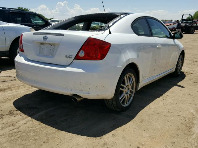 JTKDE177070217076 - 2007 TOYOTA SCION TC 白色 照片 4