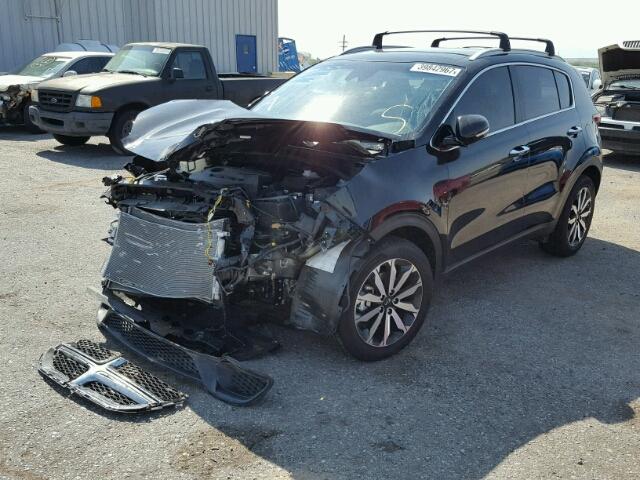 KNDPN3AC1H7248481 - 2017 KIA SPORTAGE E BLACK photo 2