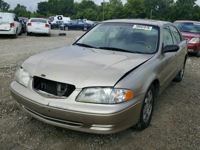 1YVGF22C515236528 - 2001 MAZDA 626 ES GOLD photo 2