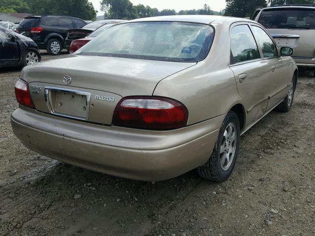 1YVGF22C515236528 - 2001 MAZDA 626 ES GOLD photo 4