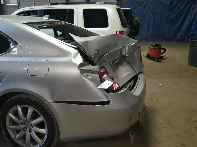 JTHGL46F885023564 - 2008 LEXUS LS 460L GRAY photo 9