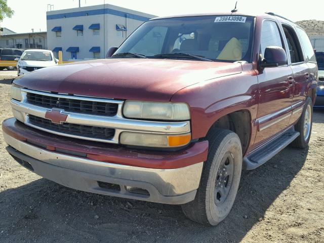 1GNEC13Z83R158106 - 2003 CHEVROLET TAHOE C150 MAROON photo 2