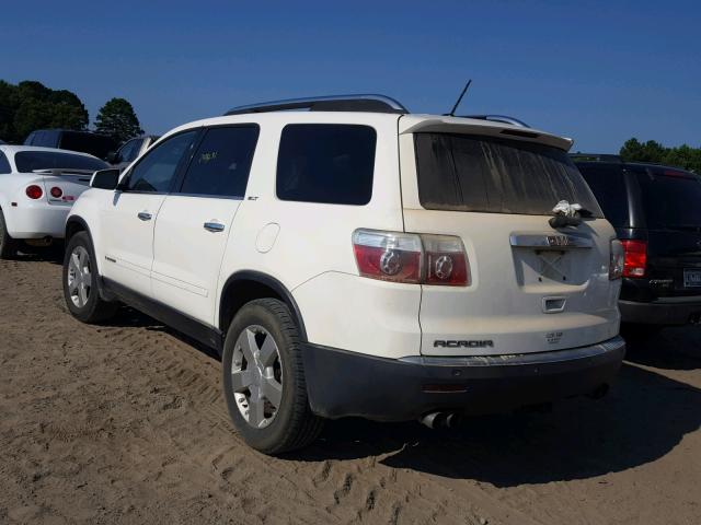 1GKER33768J242694 - 2008 GMC ACADIA SLT თეთრი ფოტო 3