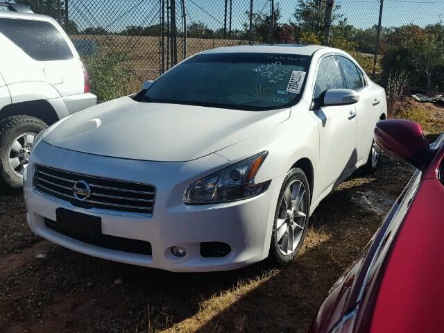 1N4AA5AP6BC817328 - 2011 NISSAN MAXIMA WHITE photo 2