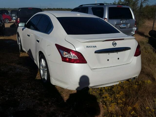 1N4AA5AP6BC817328 - 2011 NISSAN MAXIMA WHITE photo 3