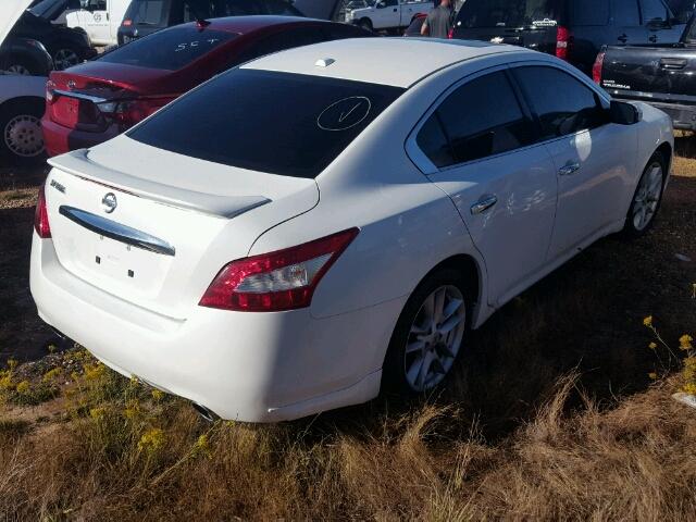 1N4AA5AP6BC817328 - 2011 NISSAN MAXIMA WHITE photo 4