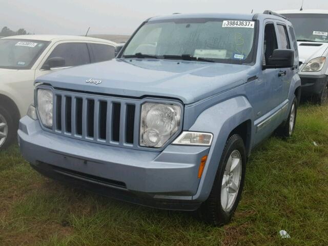 1C4PJLAK0CW201010 - 2012 JEEP LIBERTY BLUE photo 2