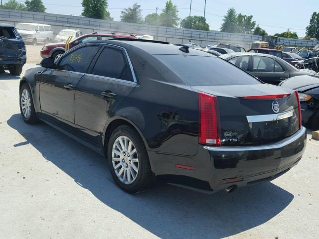 1G6DC5E58C0131260 - 2012 CADILLAC CTS BLACK photo 3