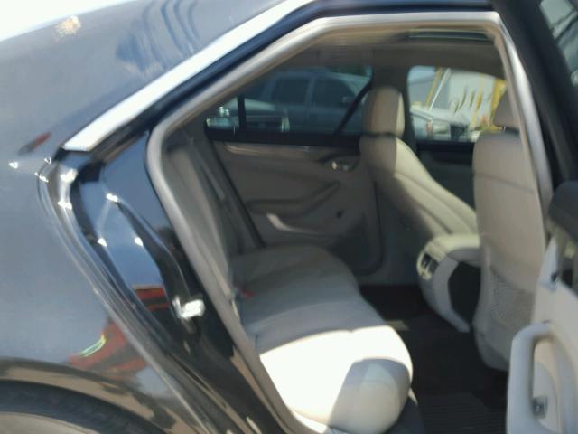 1G6DC5E58C0131260 - 2012 CADILLAC CTS BLACK photo 6