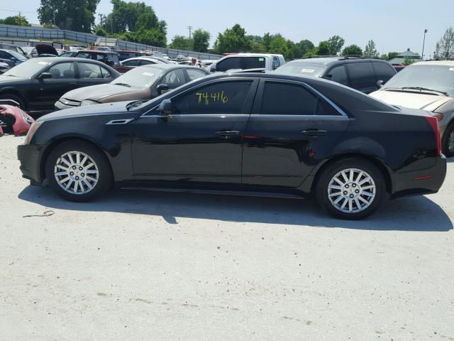 1G6DC5E58C0131260 - 2012 CADILLAC CTS BLACK photo 9