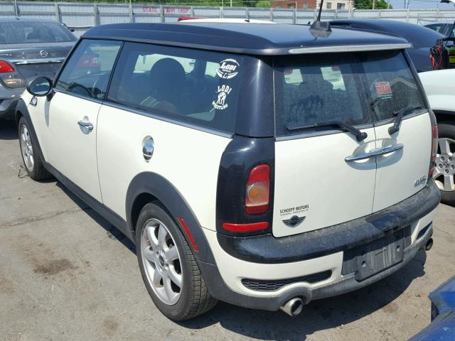 WMWMM33518TP71458 - 2008 MINI COOPER S C WHITE photo 3