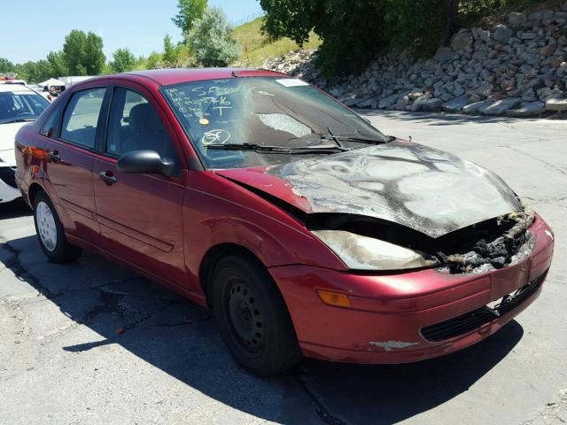 1FAFP34374W165404 - 2004 FORD FOCUS SE C RED photo 1