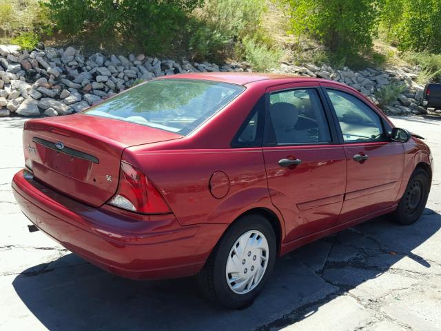 1FAFP34374W165404 - 2004 FORD FOCUS SE C RED photo 4