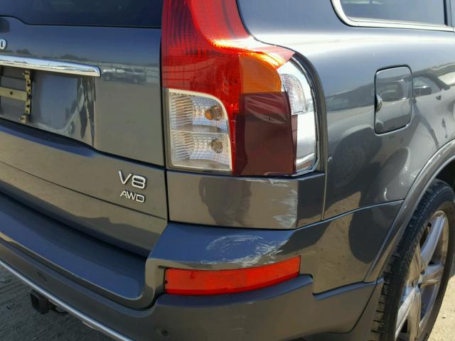 YV4CZ852771329887 - 2007 VOLVO XC90 V8 GRAY photo 9