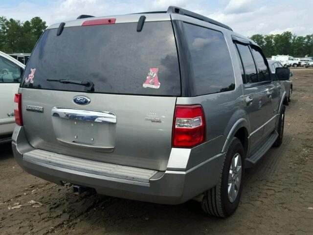 1FMFU15588LA39319 - 2008 FORD EXPEDITION GRAY photo 4