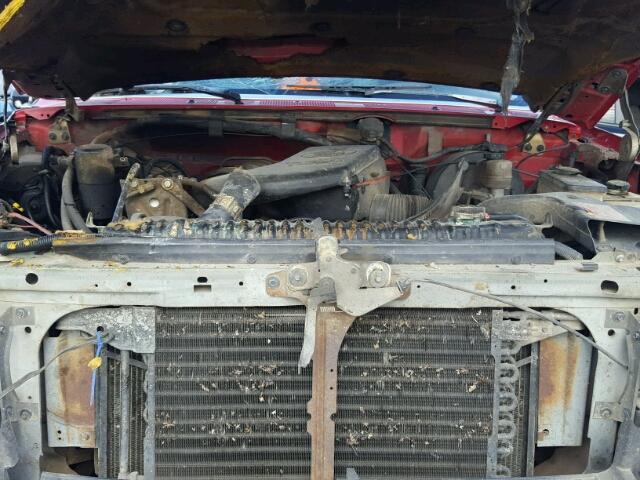 2FTHF25C7PCB21658 - 1993 FORD F250 RED photo 7