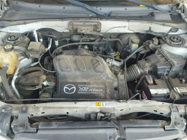 4F2YZ94184KM12029 - 2004 MAZDA TRIBUTE LX SILVER photo 7