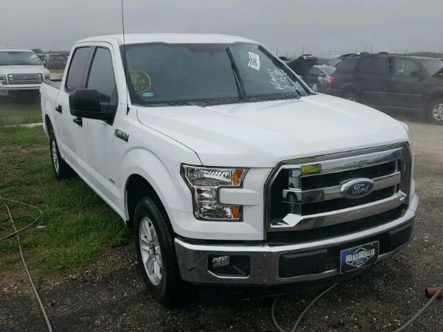 1FTEW1CPXHKC69139 - 2017 FORD F150 SUPER WHITE photo 1