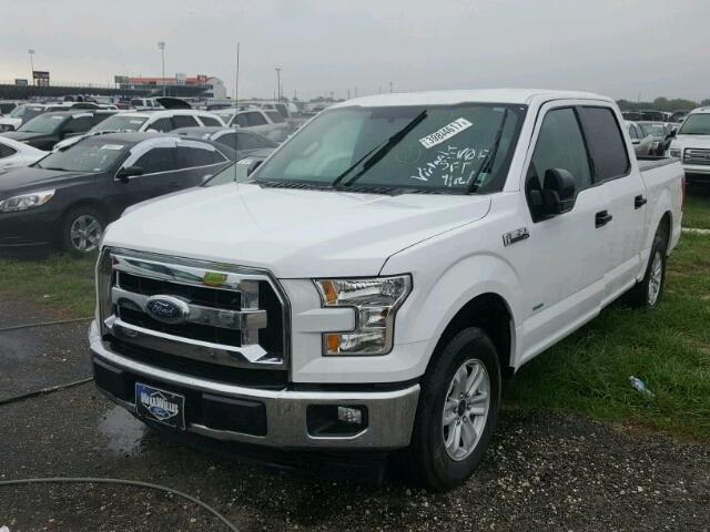 1FTEW1CPXHKC69139 - 2017 FORD F150 SUPER WHITE photo 2