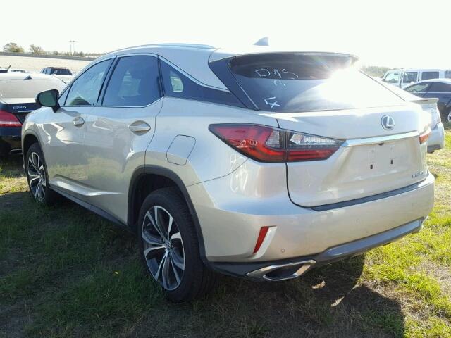 2T2ZZMCA4HC056299 - 2017 LEXUS RX 350 TAN photo 3