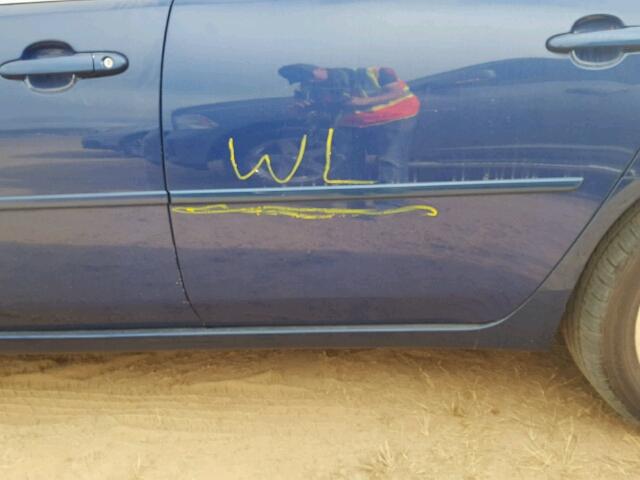 2G1WC581869181559 - 2006 CHEVROLET IMPALA 蓝色 照片 9