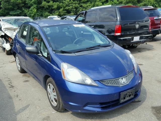 JHMGE88209S027378 - 2009 HONDA FIT BLUE photo 1