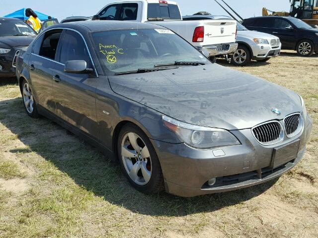 WBANE73537CM56541 - 2007 BMW 530 GRAY photo 1