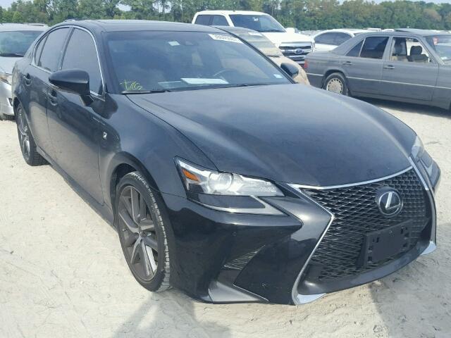 JTHBZ1BL5GA001255 - 2016 LEXUS GS 350 BLACK photo 1