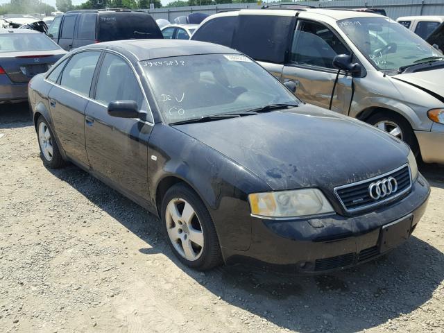 WAUED64B11N141542 - 2001 AUDI A6 2.7T QU BLACK photo 1