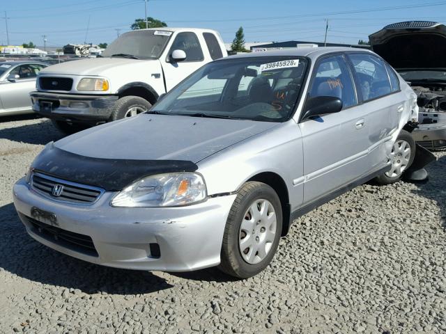 2HGEJ6614XH512213 - 1999 HONDA CIVIC BASE 银色 照片 2
