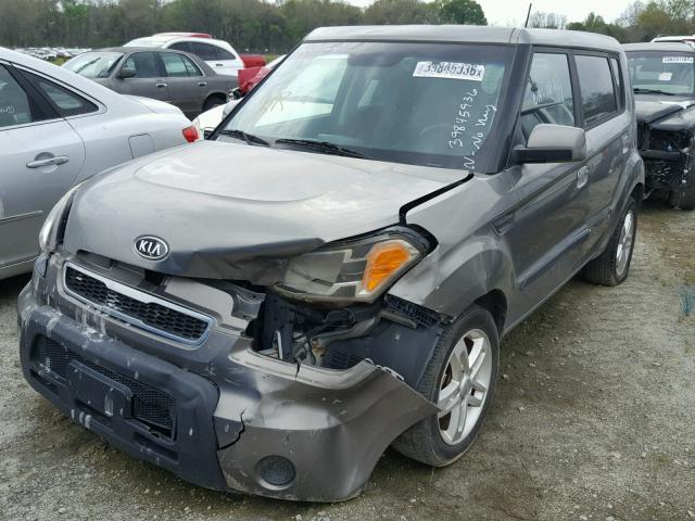 KNDJT2A28A7164077 - 2010 KIA SOUL + TAN photo 2