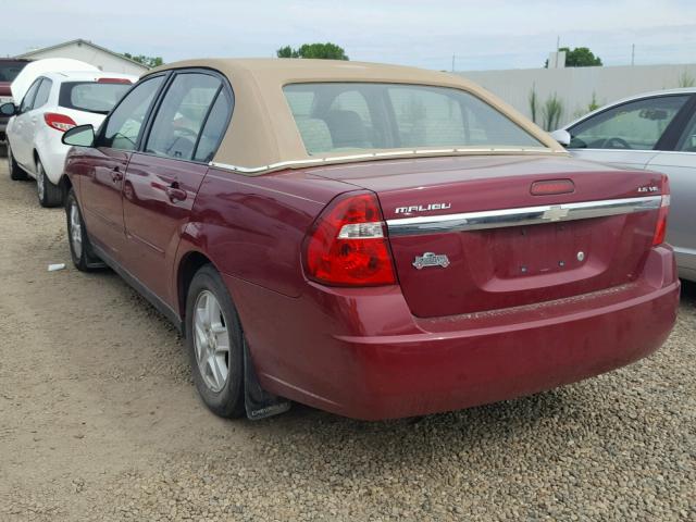 1G1ZT54894F108530 - 2004 CHEVROLET MALIBU LS წითელი ფოტო 3