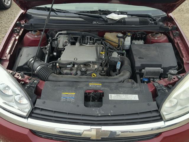 1G1ZT54894F108530 - 2004 CHEVROLET MALIBU LS წითელი ფოტო 7