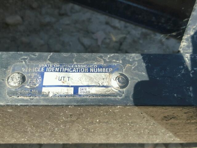 UTT32191 - 2009 UTILITY TRAILER BLACK photo 10