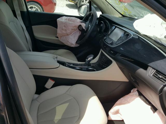 LRBFXBSA3HD177362 - 2017 BUICK ENVISION E BURGUNDY photo 5