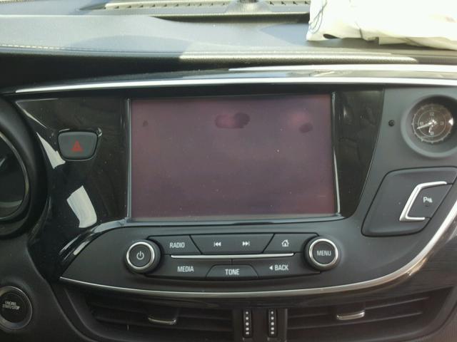 LRBFXBSA3HD177362 - 2017 BUICK ENVISION E BURGUNDY photo 9