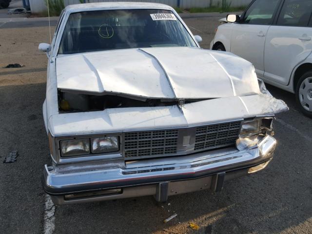 1G3AR69A2ER338527 - 1984 OLDSMOBILE CUTLASS SU WHITE photo 7