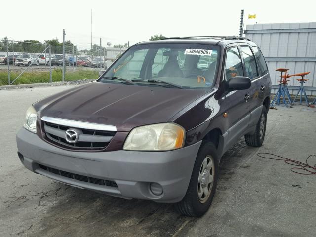 4F2YU07141KM16161 - 2001 MAZDA TRIBUTE DX 栗色 照片 2