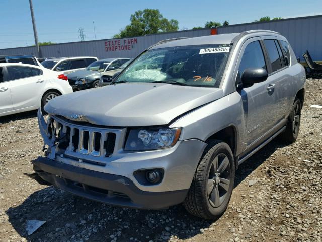 1C4NJDBB8GD757353 - 2016 JEEP COMPASS SP GRAY photo 2